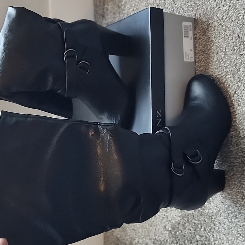 Black boots